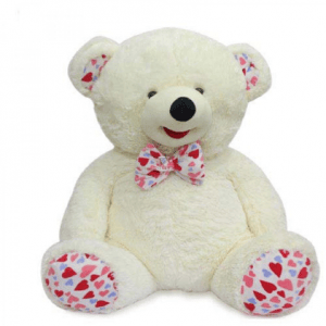 A huge teddy bear