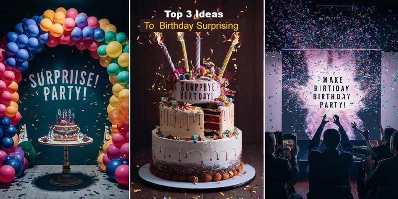 Top 3 Ideas To Make Birthday Celebrations Really Surprising