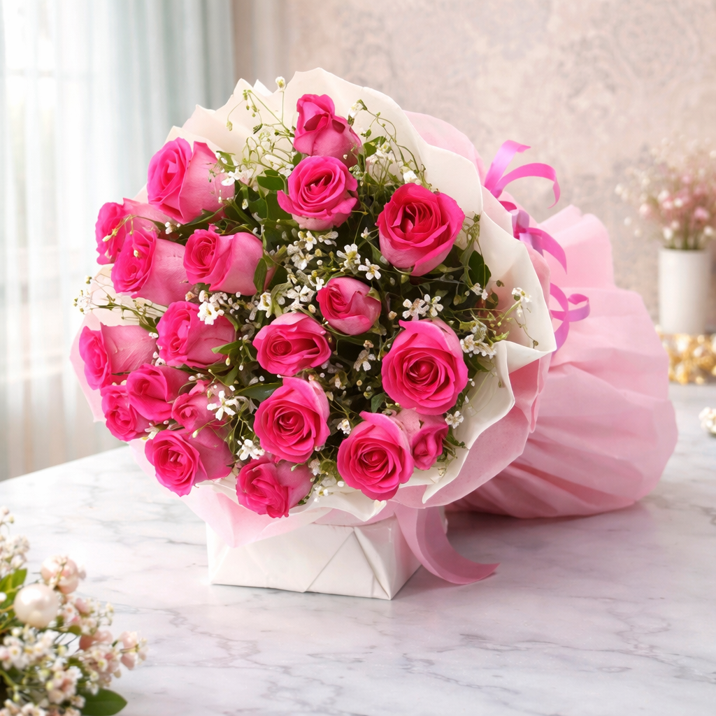 Girlfriend Who Loves Flowers