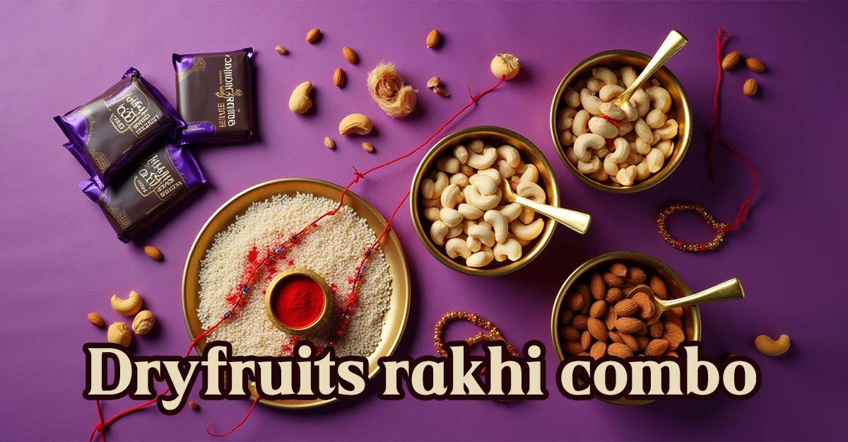 Dryfruits Rakhi Combo