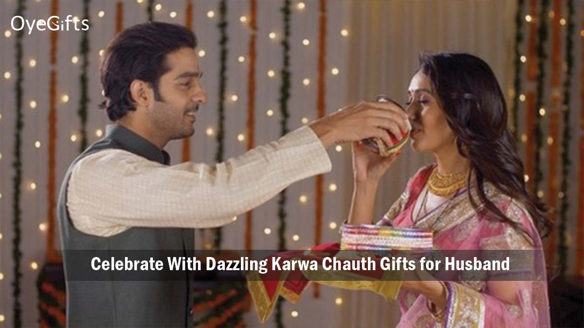 Celebrate With Dazzling Karwa Chauth Gifts for Husband