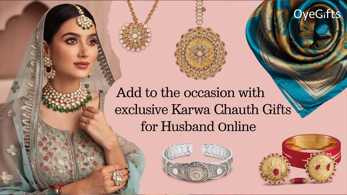 Add To The Occasion With Exclusive Karwa Chauth Gifts For Husband Online!