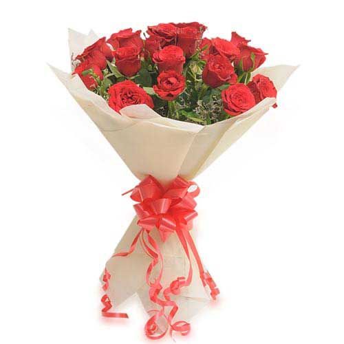 20 Red Roses - Bouquet