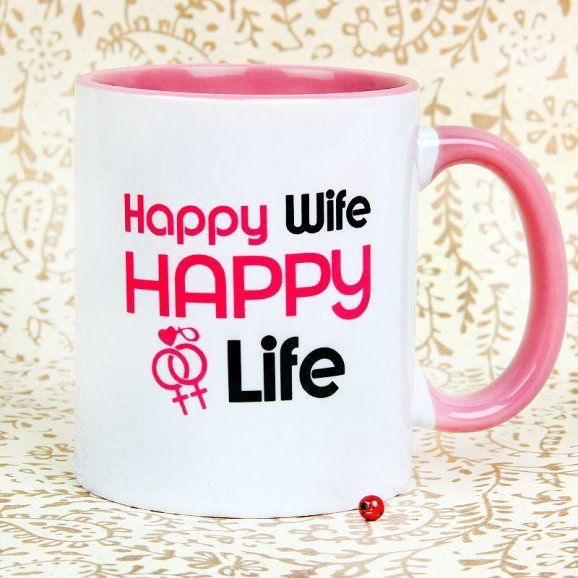 Happy Wife Happy Life Mug