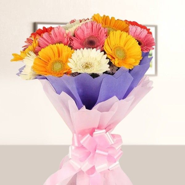 Mixed Gerbera Bunch