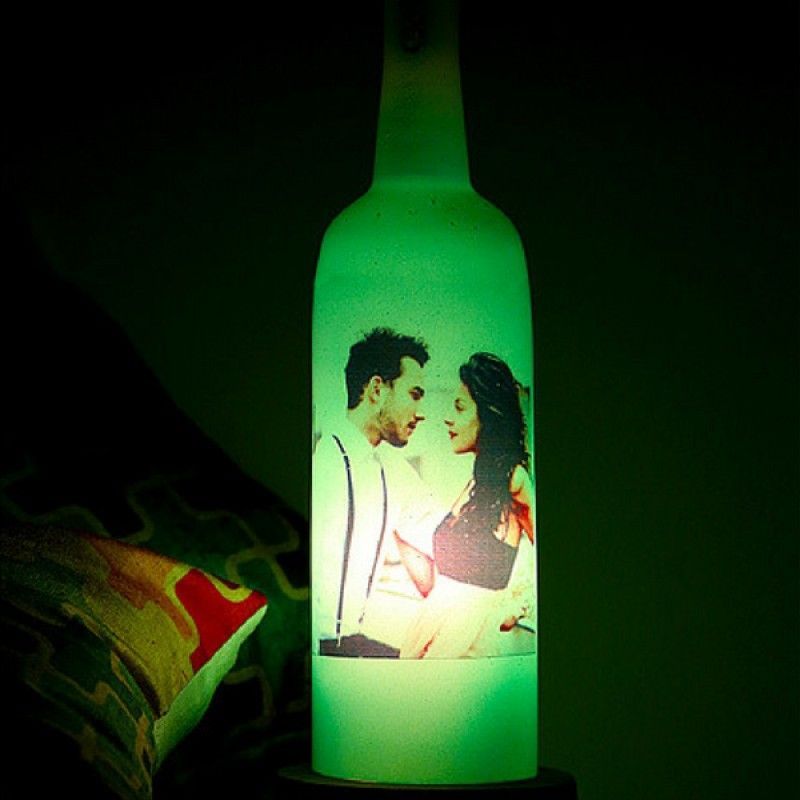 Photo Bottle Lamp