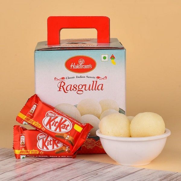 Rasgulla N Kit Kat Chocolates