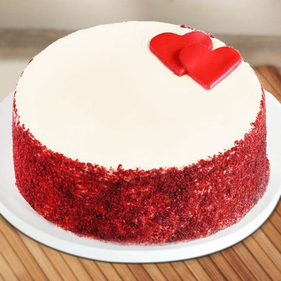Red Velvet Little Heart Cake