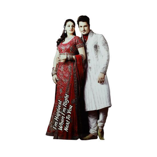 Wooden Frame Photo Cutouts