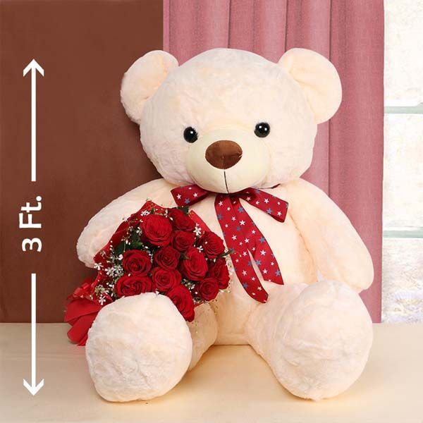 Teddy Has Roses