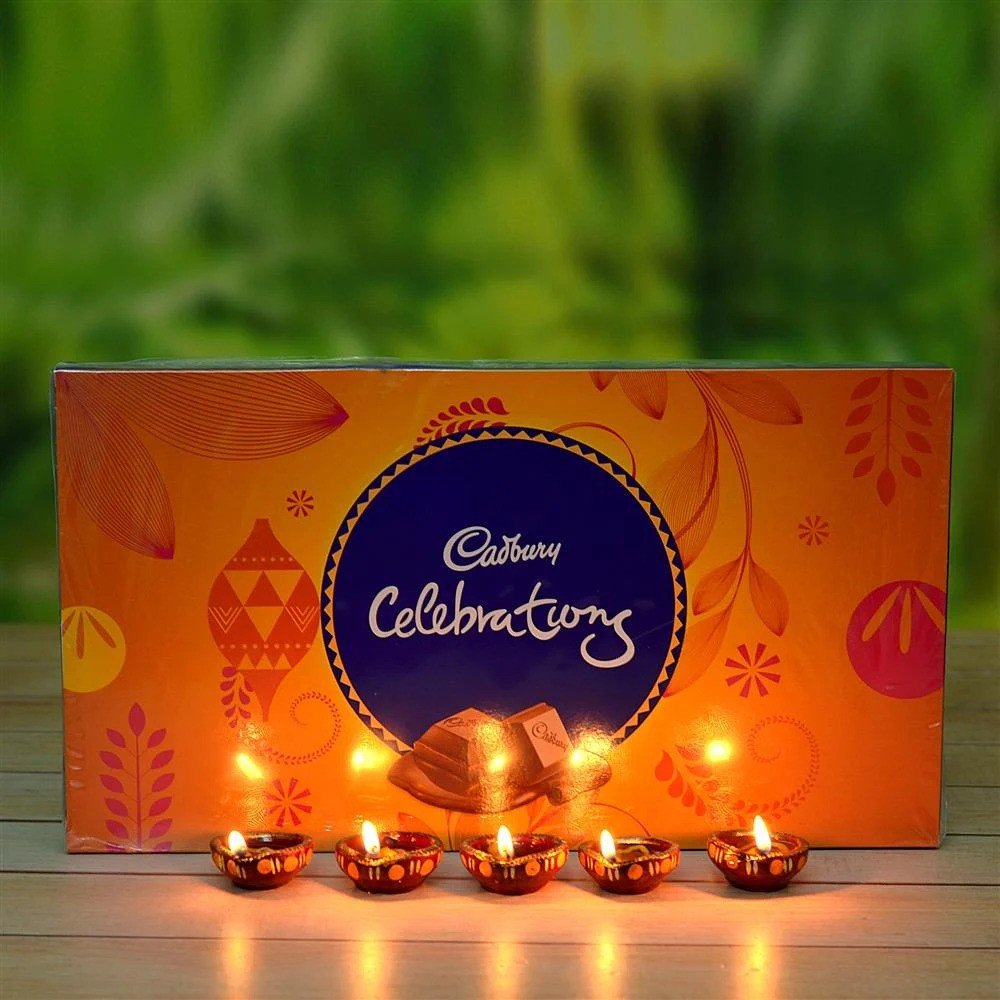 Diwali Diyas and Celebration box