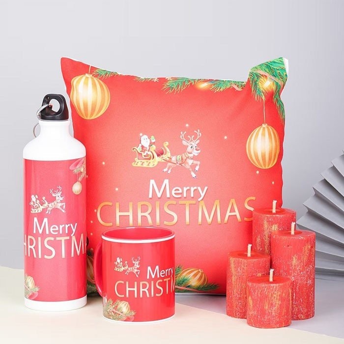 Merry Christmas Candles