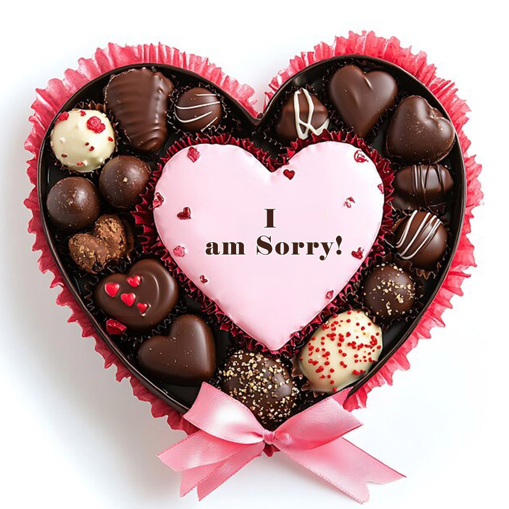 I am Sorry Chocolates