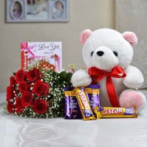 Teddy and Chocolate Combo 