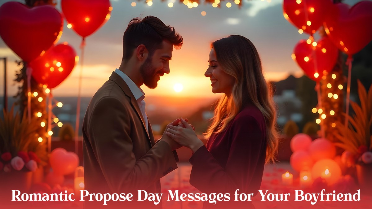 Romantic Propose Day Messages for Your Boyfriend