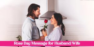 Rose Day Message for Husband/Wife 