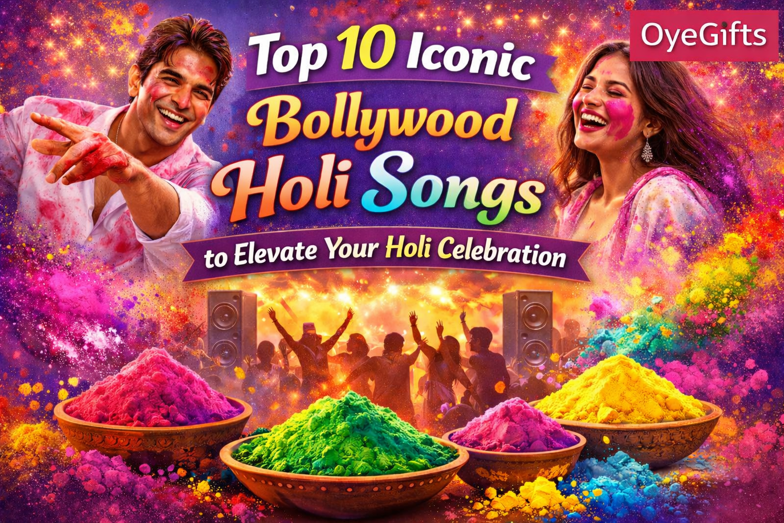 Top 10 Iconic Bollywood Holi Songs to Elevate Your Holi Celebration