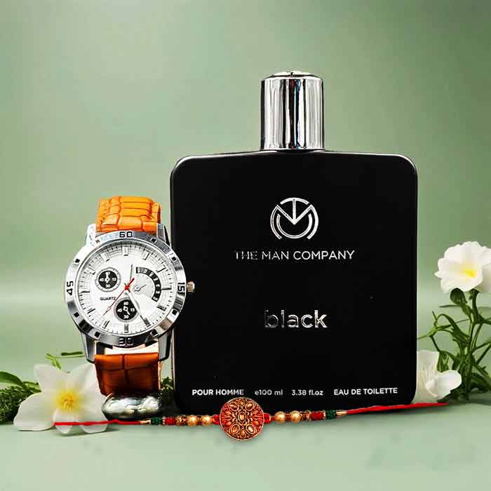 Men’s Watch with Luxury Perfume