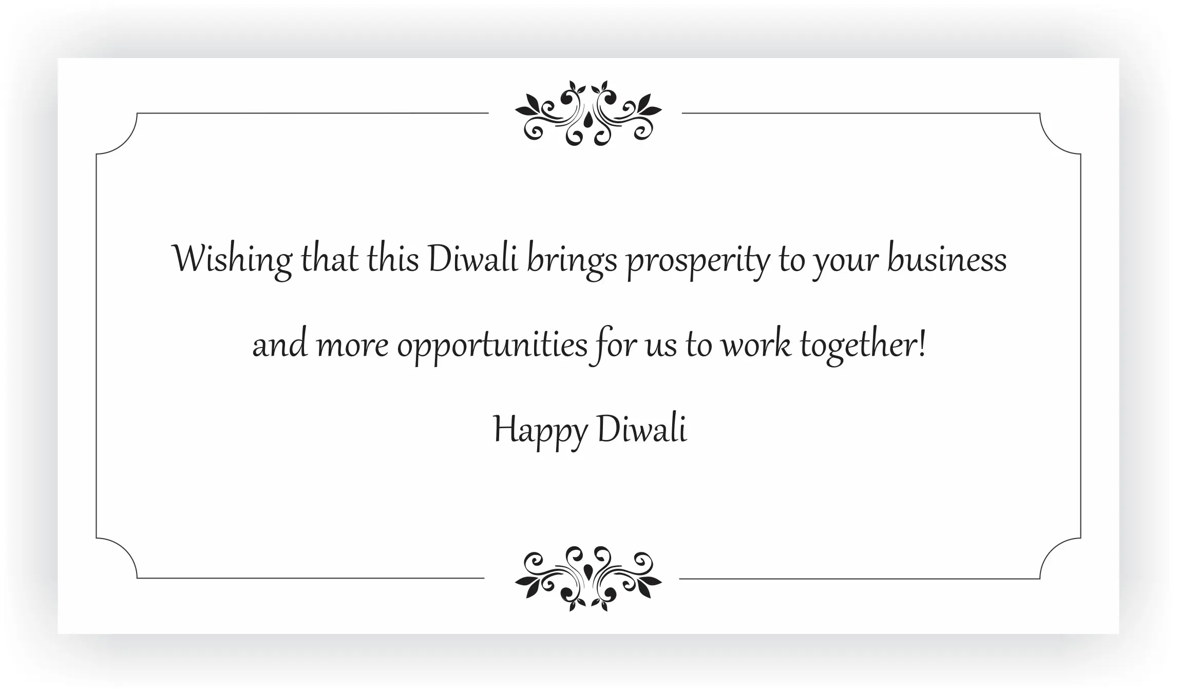 Traditional Diwali Greetings in Hindi