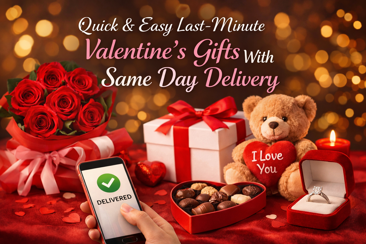 Valentine’s Gifts Same Day Delivery