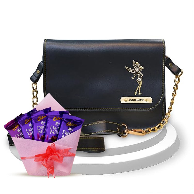 Fairy Charm Sling Bag with Dairy Milk