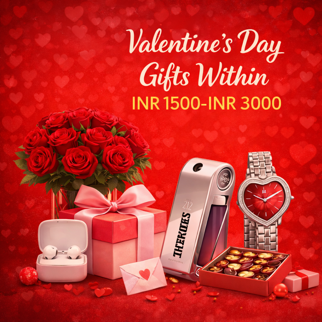 Valentine’s Day Gifts Within INR 1500-INR 3000