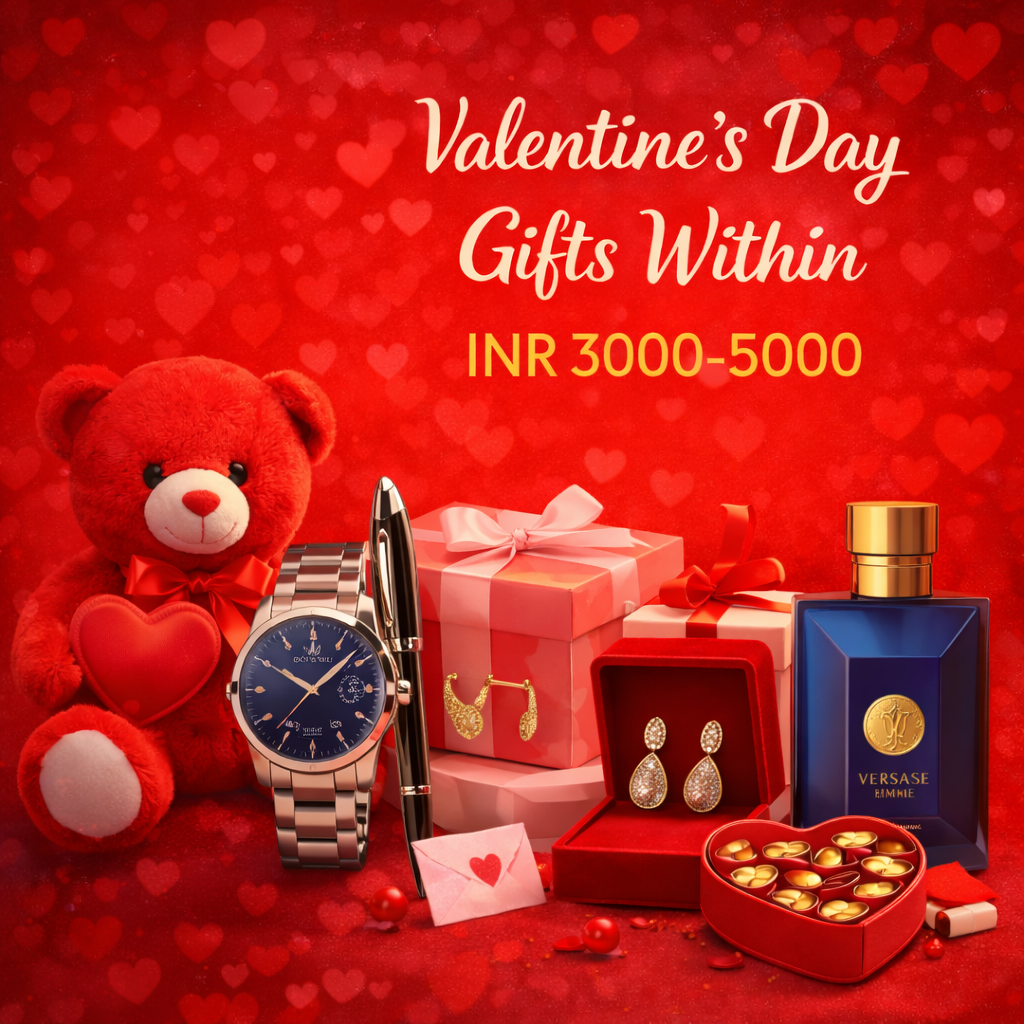 Valentine’s Day Gifts Within INR 3000-5000