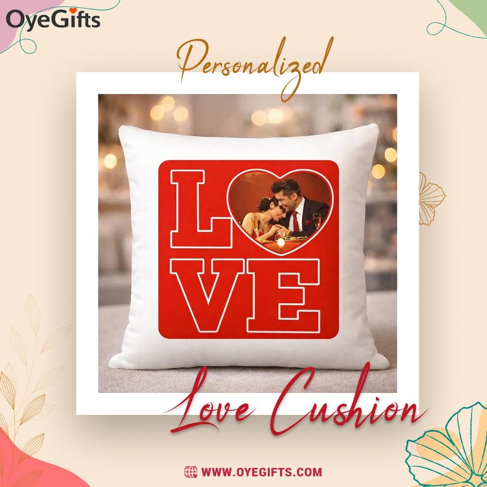Personalized Love Cushion